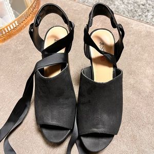 Just fab black heels